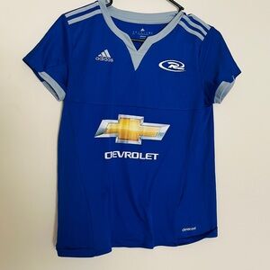 Adidas Blue Chevrolet #47 ClimaCool Soccer Jersey Size S